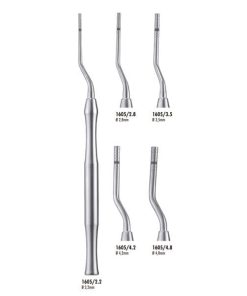 1605/3.5 Osteotomo Impactador Hueso Curvo 3,5Mm.