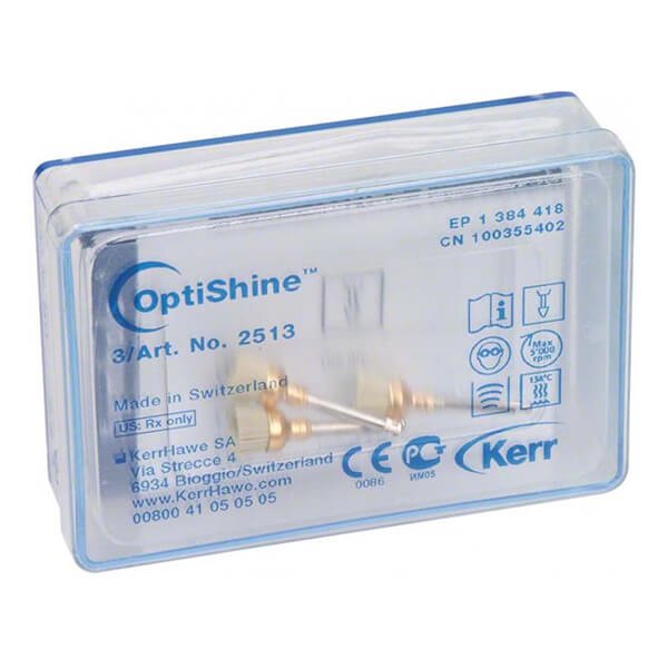2513 Optishine Cepillos Pulir 3U.
