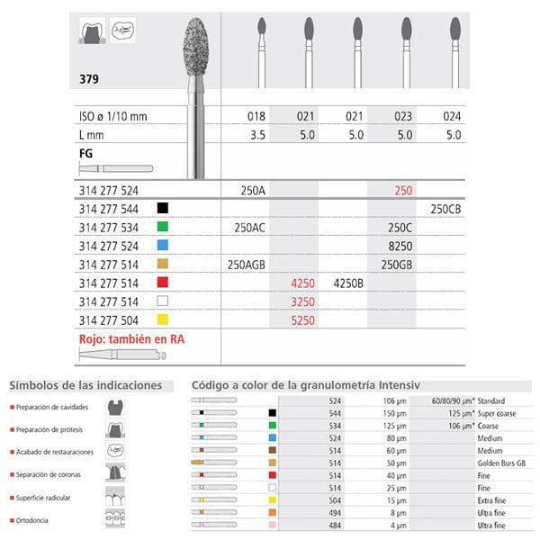 Fg 250/6 379-023 Fg Diam. Medio 6U.