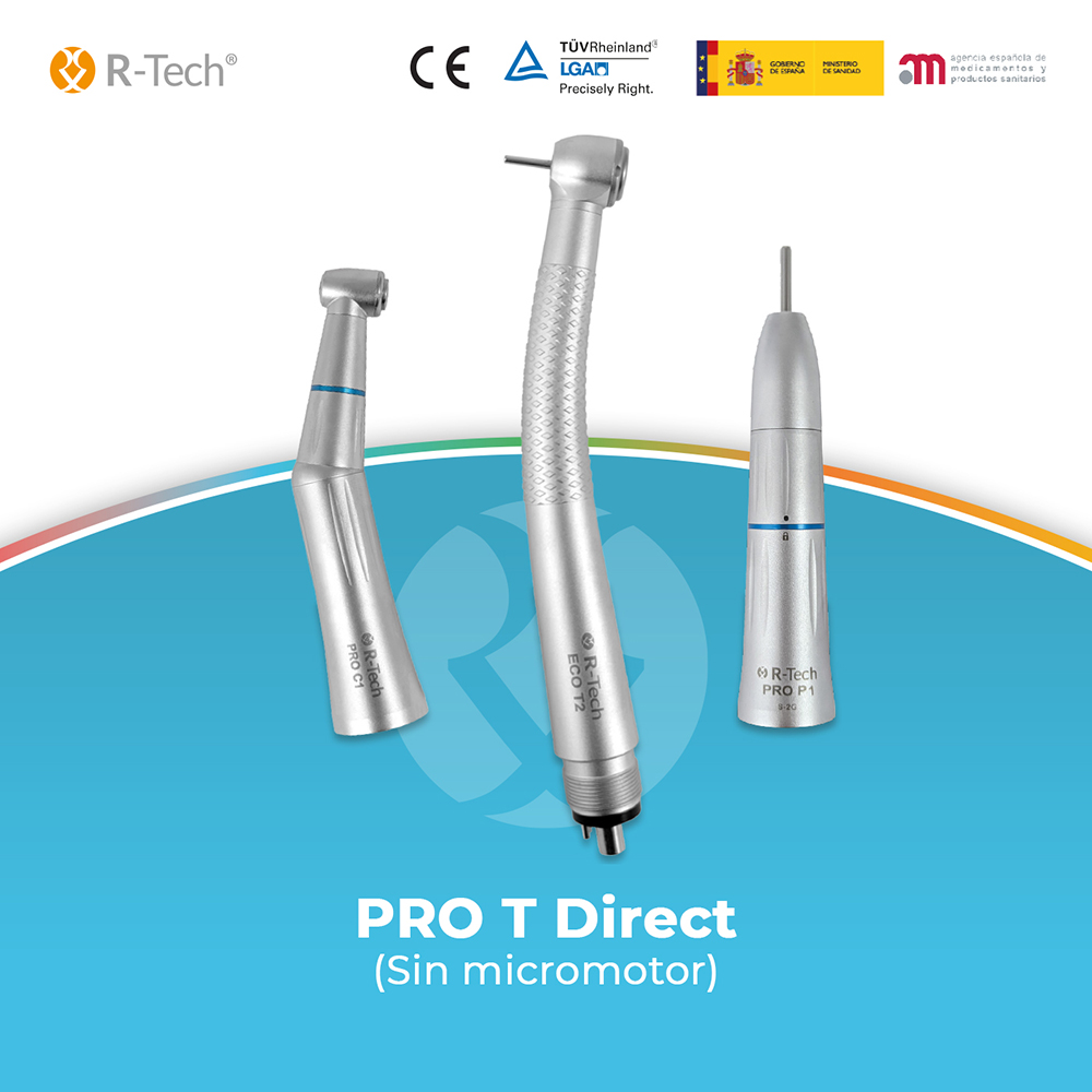 Kit de rotatorio para estudiantes Pro T Direct sin micromotor - Imagen 2